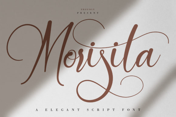 Morisita Font Poster 1