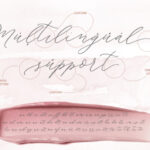 Morning Tea Script Font Poster 12