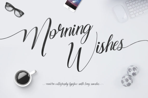 Morning Wishes Font