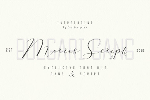 Morris Duo Font