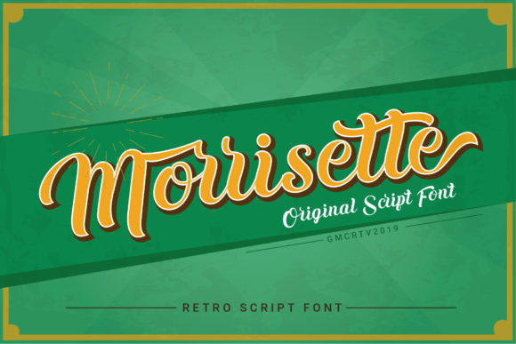 Morrisette Font Poster 1