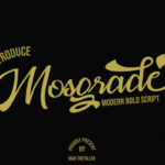 Mosgrade Font Poster 1