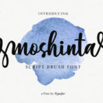 Moshinta Font Poster 1