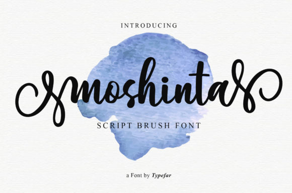 Moshinta Font Poster 1