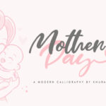 Mother Day Script Font Poster 1
