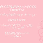 Mother Day Script Font Poster 7