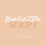 Mottas Script Font Poster 2