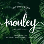 Mouley Font Poster 1