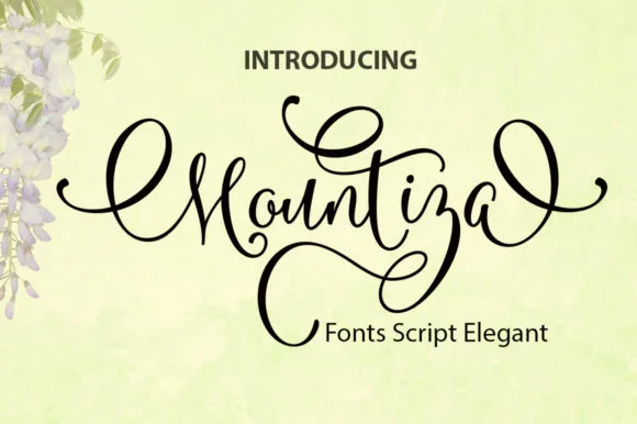 Mountiza Font Mountiza Font Poster 1