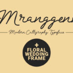 Mranggens Font Poster 1
