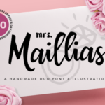 Mrs Maillias Duo Font Poster 1