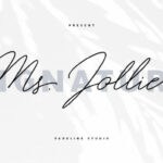 Ms. Jollie Font Poster 1