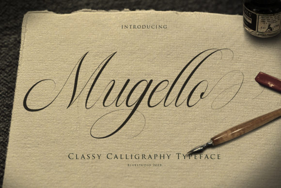 Mugello Font Poster 1