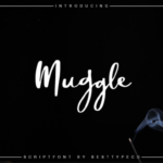 Muggle Font Poster 1