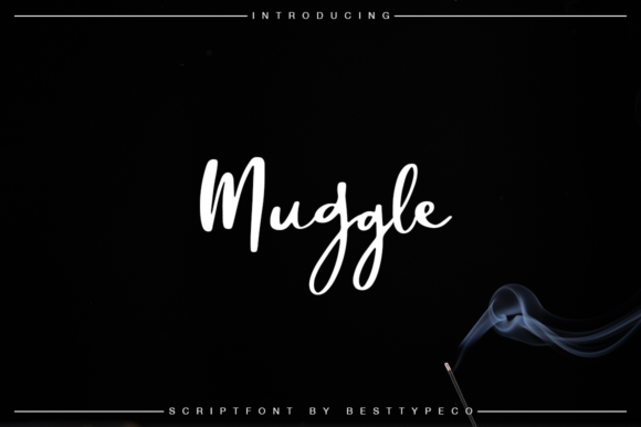 Muggle Font Poster 1