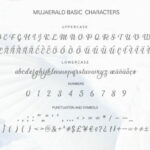 Mujaerald Font Poster 6