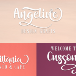 Muliana Script Font Poster 12