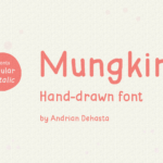 Mungkin Font Poster 1