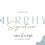 Murphy Font Poster 1