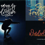 Mustang Font Poster 8