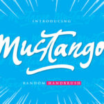 Mustango Font Poster 1