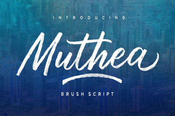 Muthea Font Poster 1
