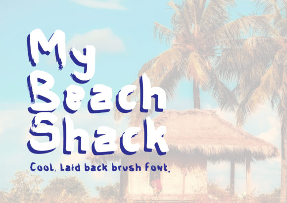 My Beach Shack Font Poster 1