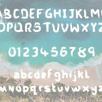 My Beach Shack Font Poster 2