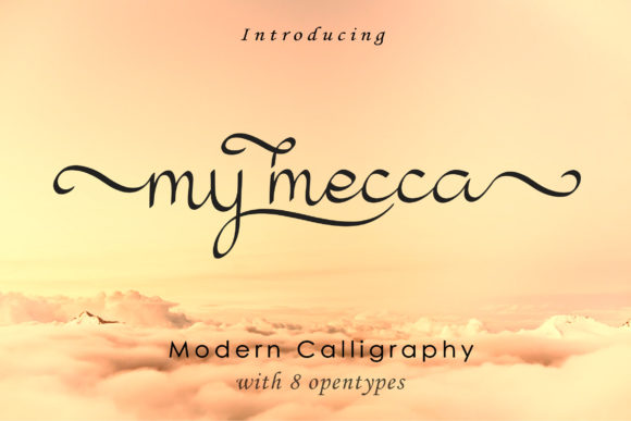 My Mecca Font Poster 1