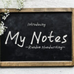 My Notes Font Poster 1