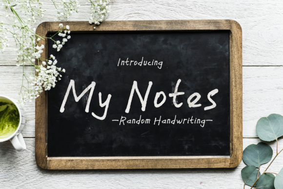 My Notes Font