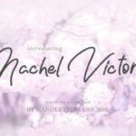 Nachel Victoria Font Poster 2