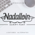 Nadalloin Font Poster 1