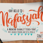 Nafasyah Font Poster 1