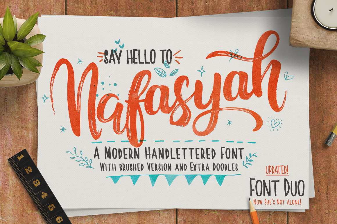 Nafasyah Font Poster 1