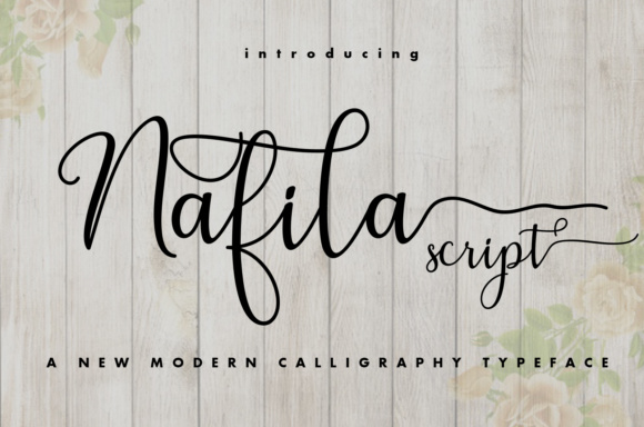 Nafila Font Poster 1