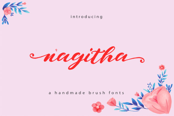 Nagitha Font Poster 1