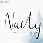 Naily Font Poster 1