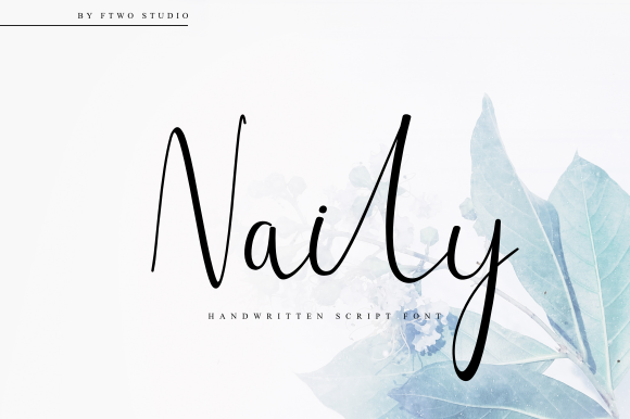 Naily Font Naily Font Poster 1