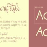 Nairi Amber Font Poster 5