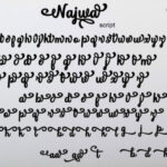 Najwa Font Poster 8