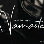 Namaste Font Poster 1