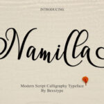 Namilla Script Duo Font Poster 1