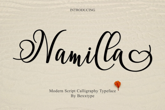 Namilla Script Duo Font Poster 1