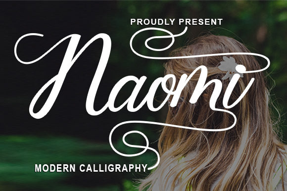 Naomi Font Poster 1