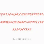 Naquia Font Poster 2