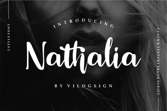 Nathalia Font Poster 1