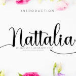 Nattalia Font Poster 1