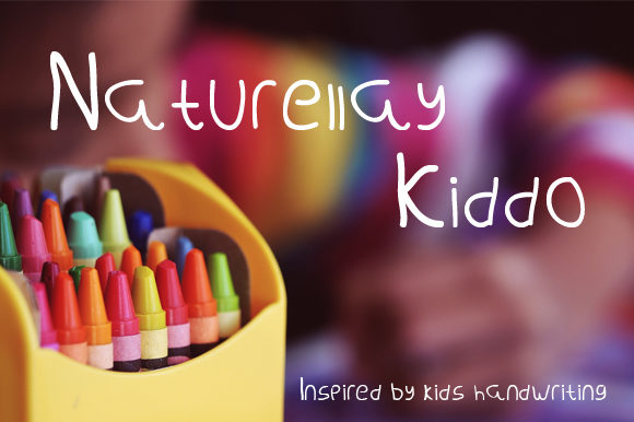 Naturellay Kiddo Font Poster 1