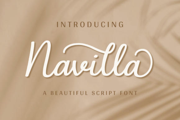 Navilla Font Poster 1